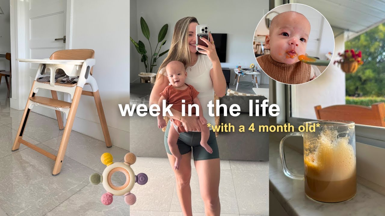 SAHM WEEK IN THE LIFE 👶🏻 starting purees, I FINALLY figured it out, work day, tipping culture!