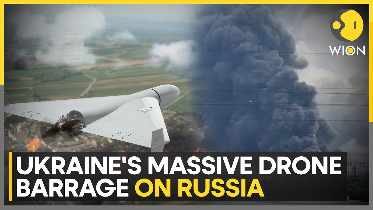 Russia-Ukraine War: Kremlin Claims More Than 370 Drones Target Moscow Region Overnight | WION
