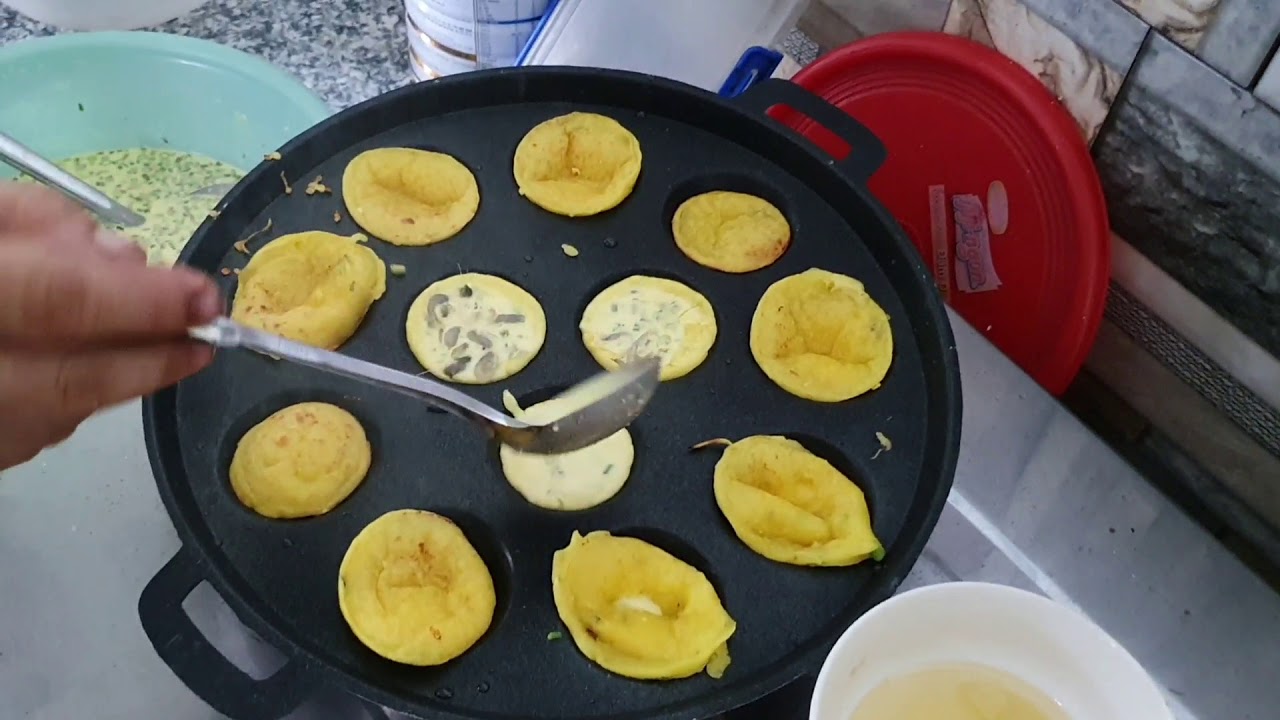 Làm Bánh Khọt Ngày Chủ Nhật 越南小萍餅