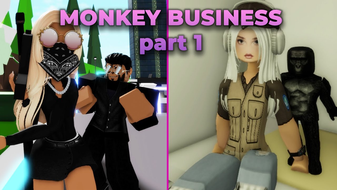 Brookhaven RP (Roblox) - Monkey Business Part 1