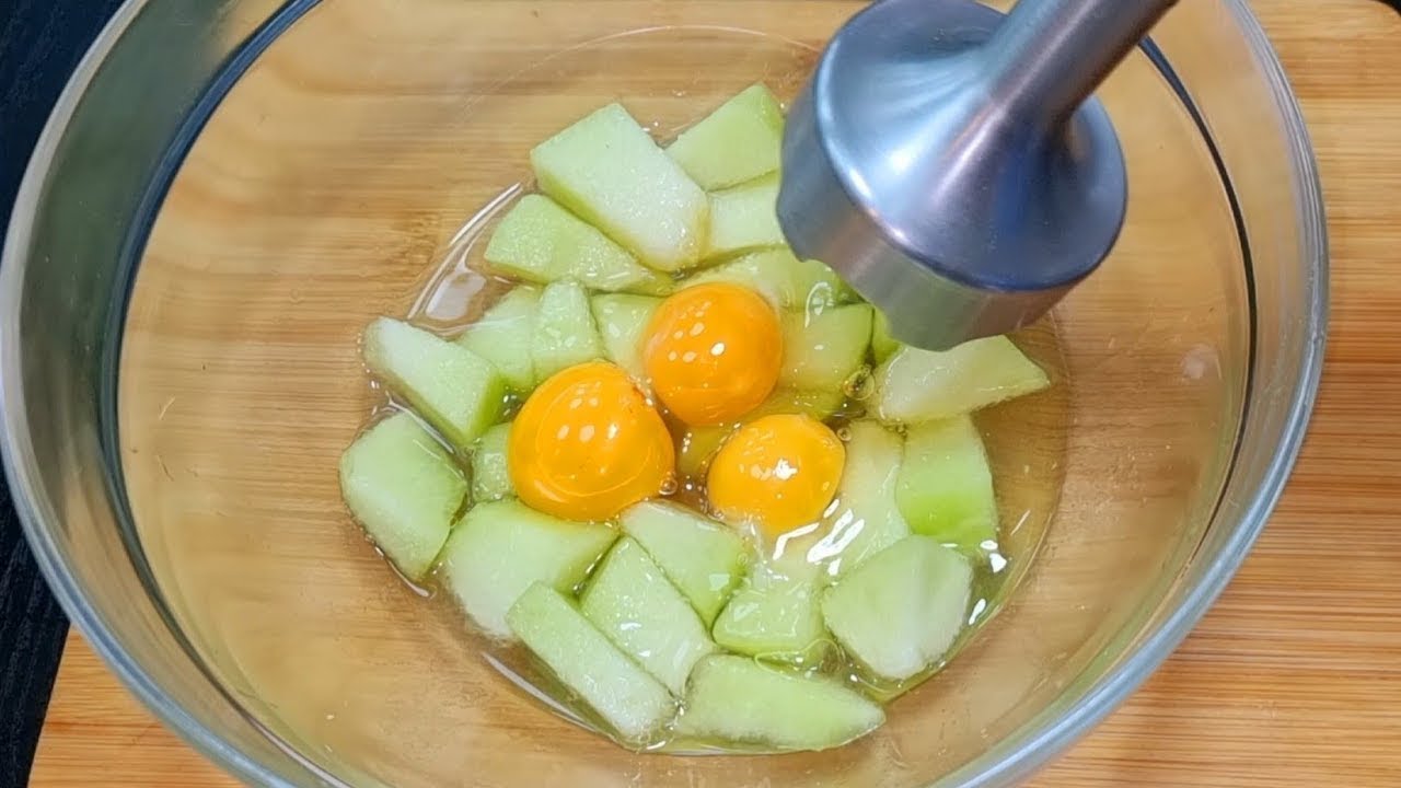 Whisk the Melon with Egg & see the results|Melon Cake by Royal Desi Food| Honeydew Melon Cake Recipe