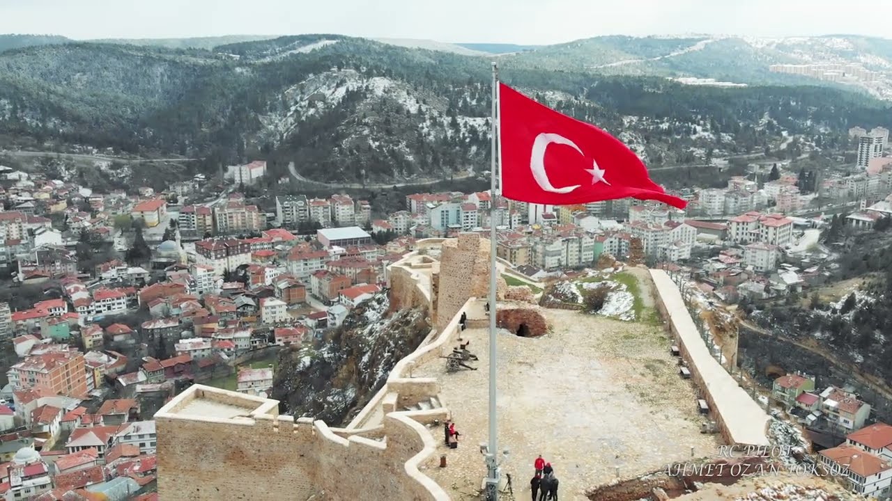 GÖKYÜZÜNDEN KASTAMONU KALESİ