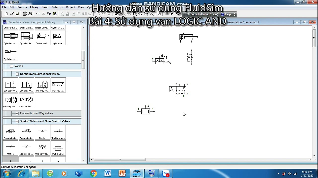 Ba&igrave; 4: Sử dụng van LOGIC AND