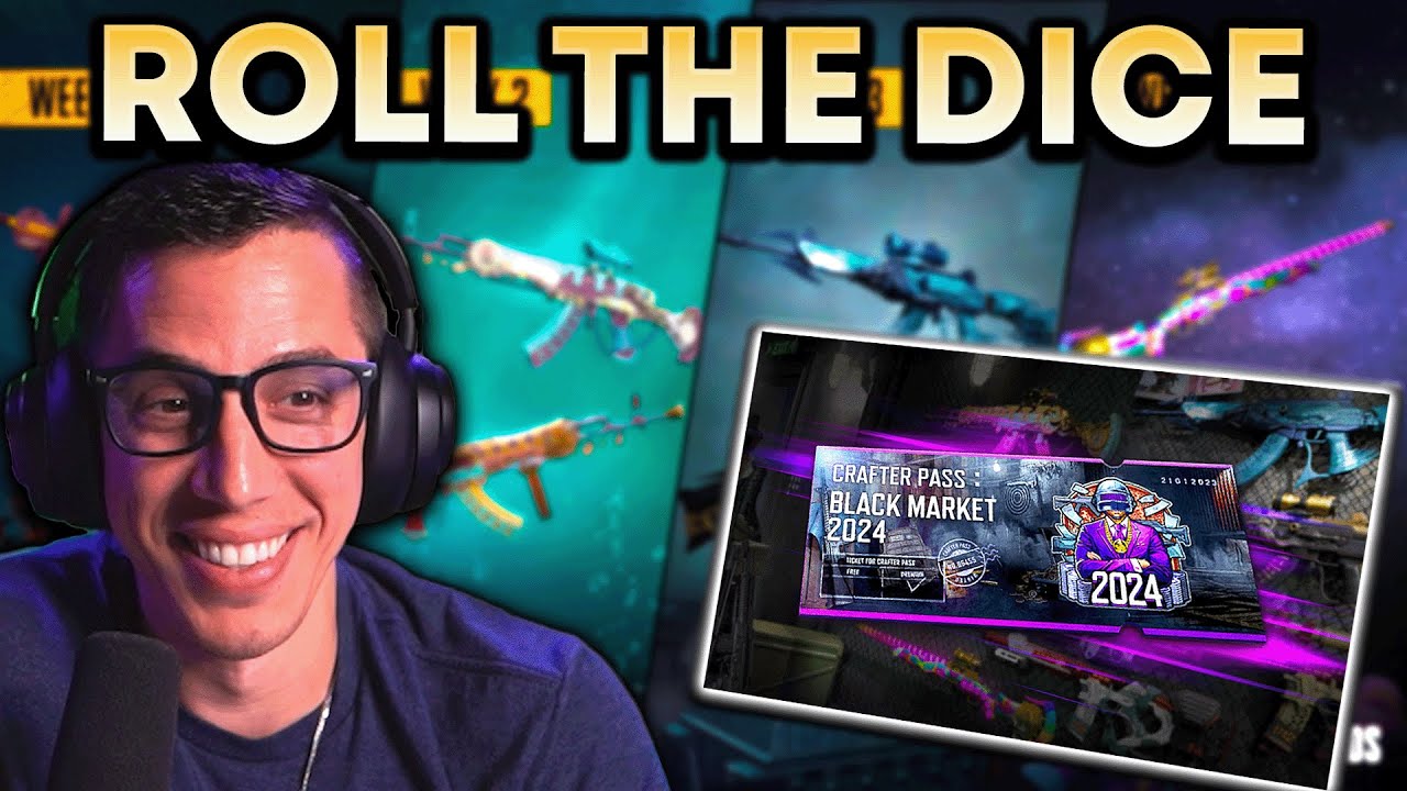 HERE'S WHAT YOU GET IN THE PUBG BLACK MARKET HIDEOUT CRATE OPENING