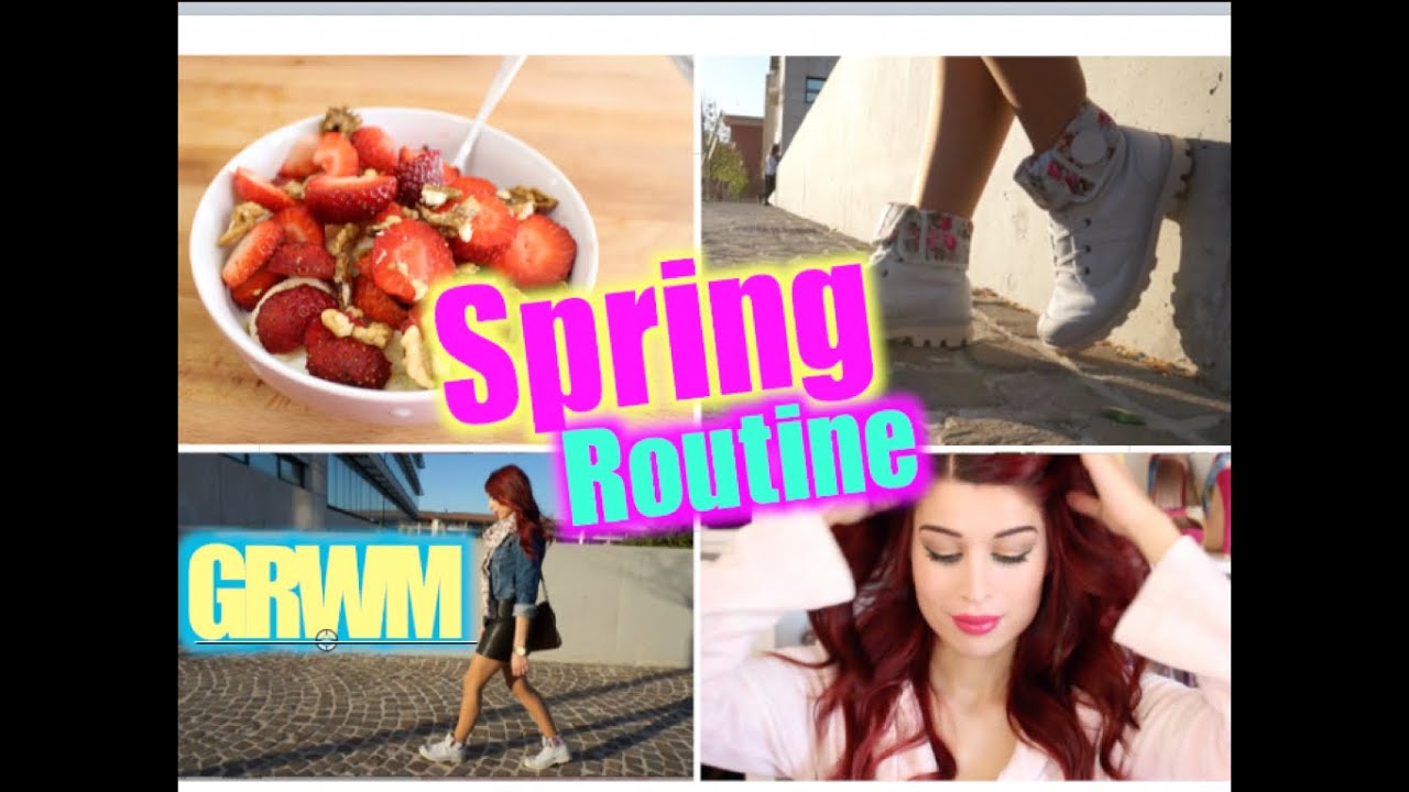 Get Ready With Me : Spring Routine