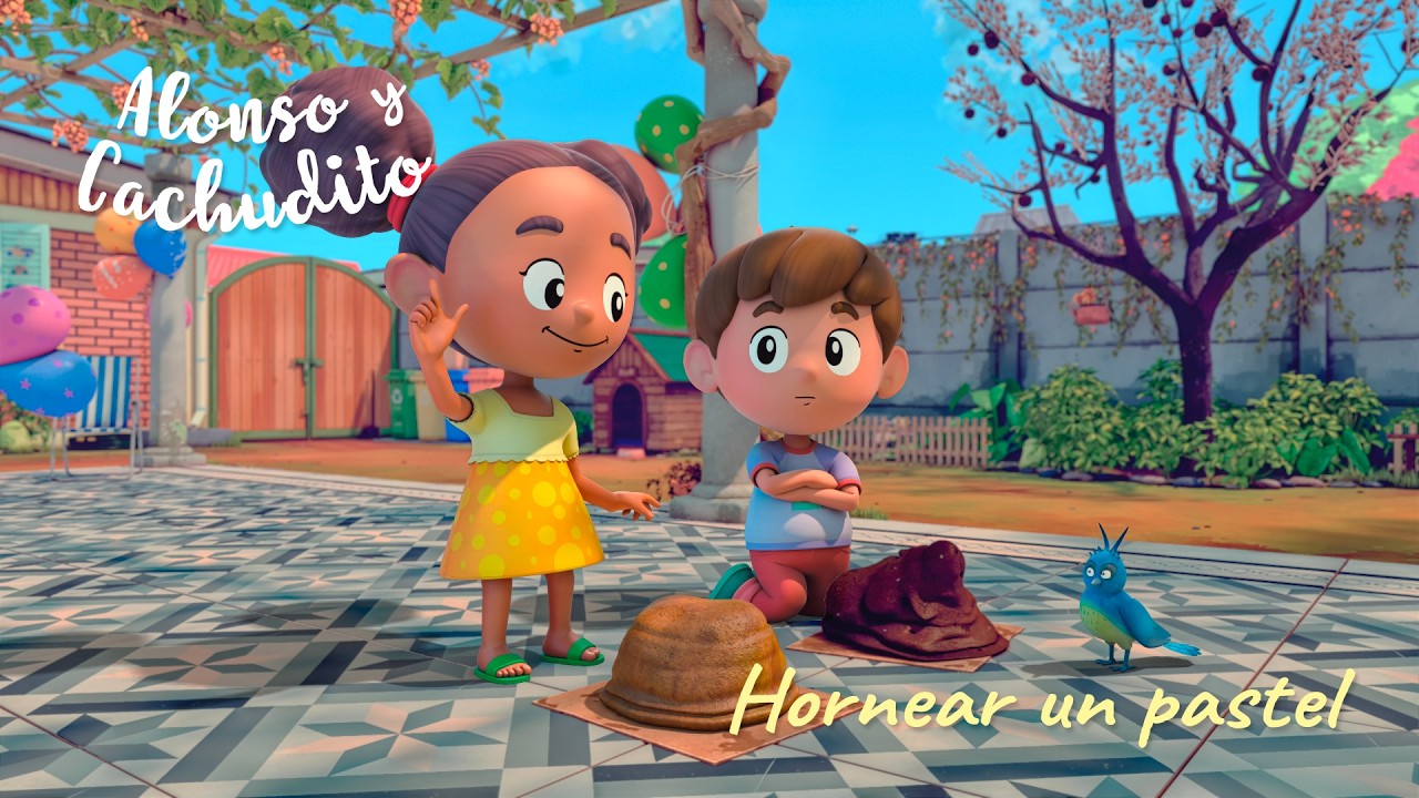 Alonso y Cachudito - Hornear un pastel  / Episodio 15 completo - Temporada 1