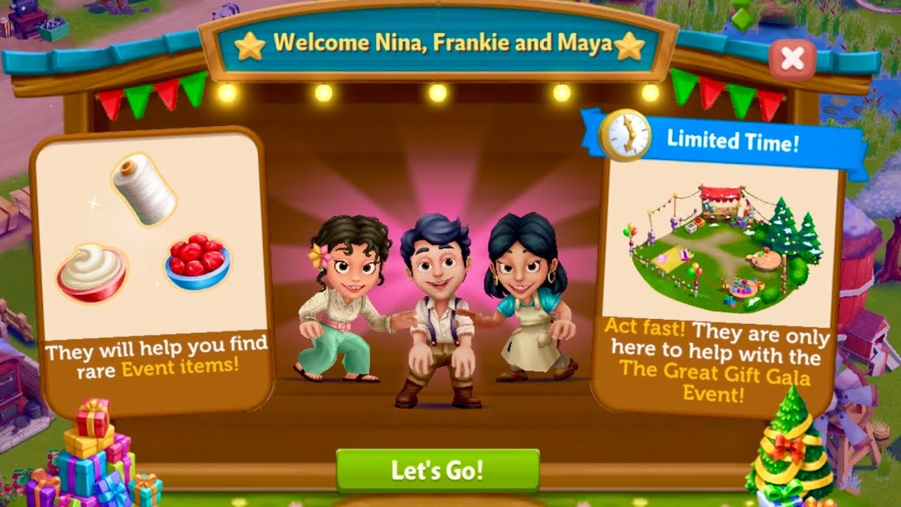 FarmVille 2 Country Escape🎅🏼Great Gift Gala Day 2 #farmville2 #iosgameplay 