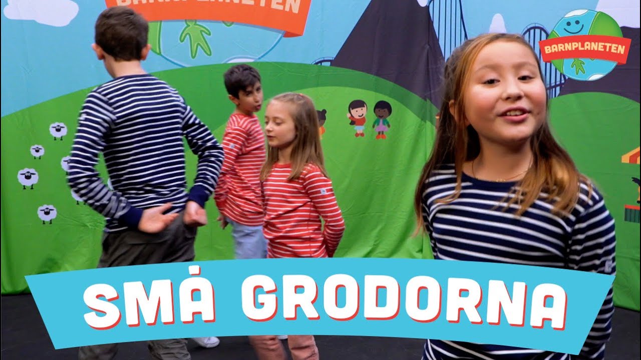 Sm&aring; grodorna - Barnmusik och barnl&aring;tar med Minikompisarna