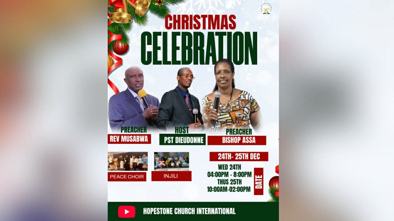 HOPESTONE CHURCH // JESUS GATE OF PEACE II CHRISTMAS CELEBRATION II 25/12/2025