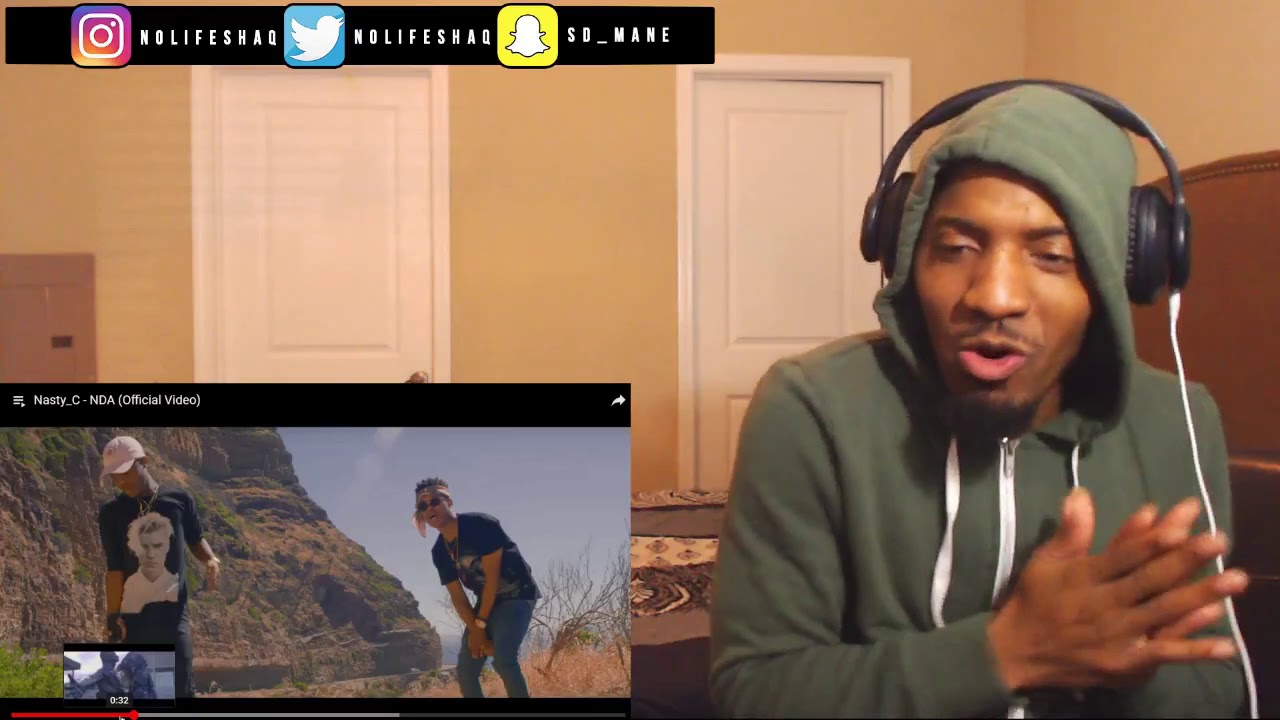 BRITISH AMERICAN reacts to African Rapper Nasty C- NDA