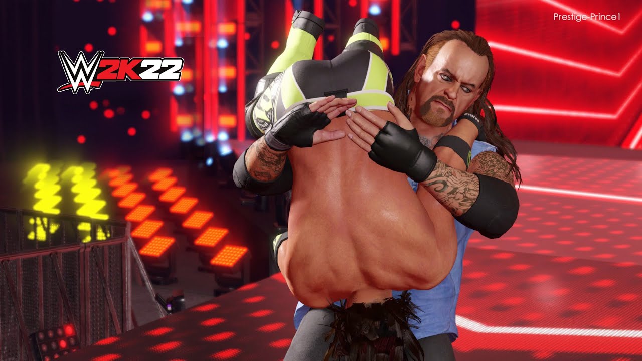 WWE 2K22 - Подборка Гробовщика TOMBSTONE PILEDRIVER!!