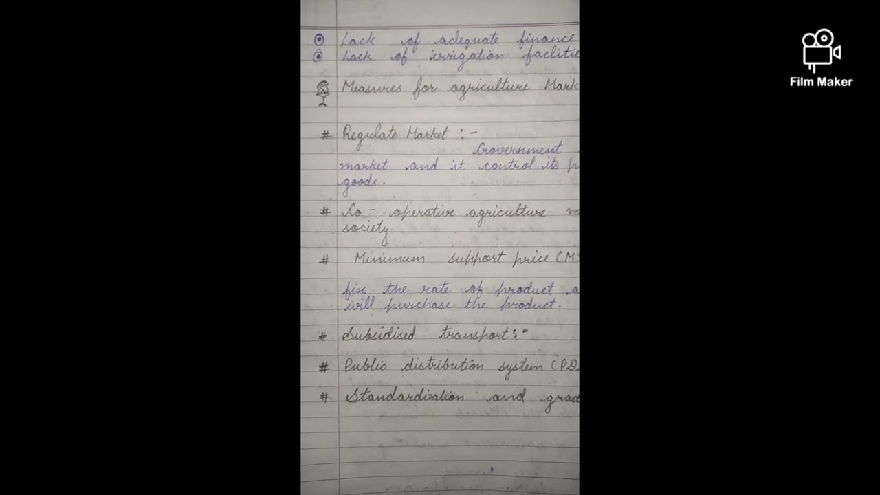 Agriculture marketing, defect, Measures  (Agriculture and rural marketing notes) Unit 1