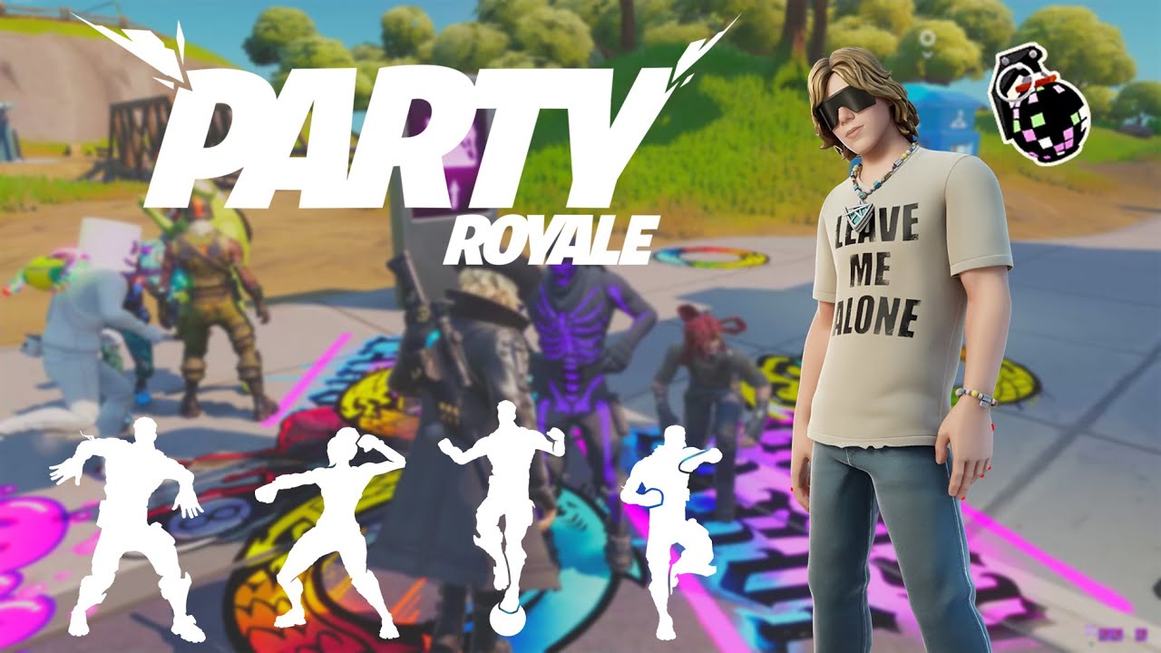 The Kid LAROI slides into Party Royale and wins emote battles | Fortnite