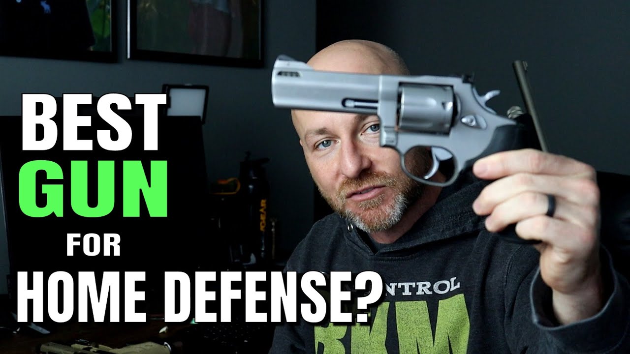 The Best Home Defense Gun is NOT an AR-15 or a Shotgun | The Best Gun for Non-Gun People