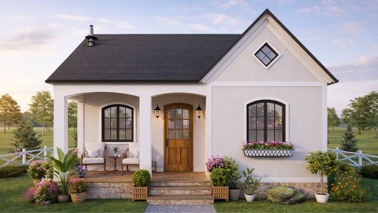 This Cozy 6x8m Small House Feels Like Home