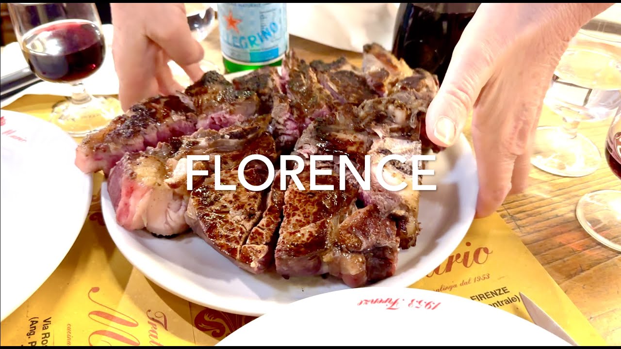 [FLORENCE] best* Florentine Steak Trattoria Mario &  Piazzale Michelangelo, Italy