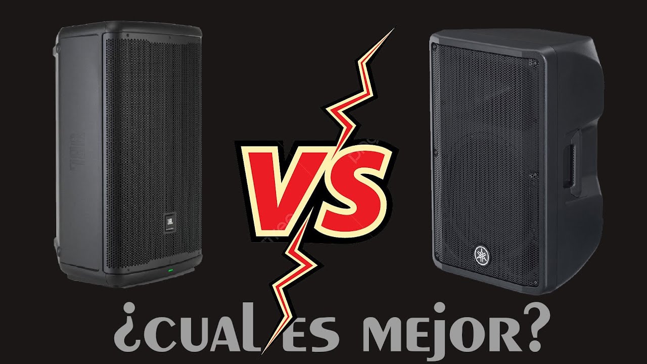 JBL EON 700 VS YAMAHA DBR - ¿Cuál es el mejor altavoz?