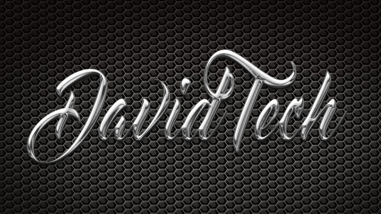 Adobe Photoshop Cs6 - Efecto Letras de Plata (CROMADO)