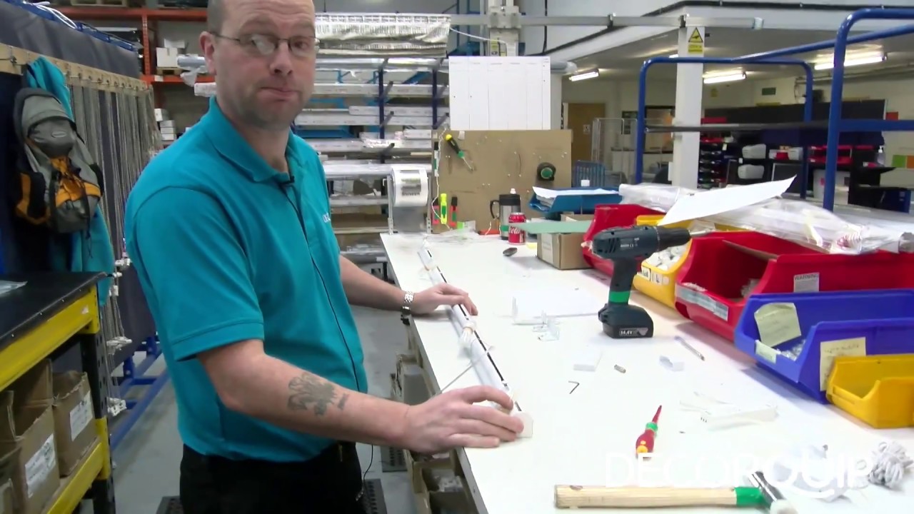 How to manufacture a Decorquip Motorised roman headrail