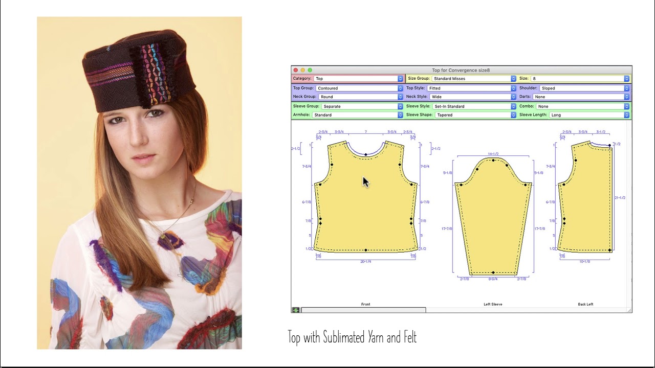 Coordinate Ensembles Created with Garment Designer
