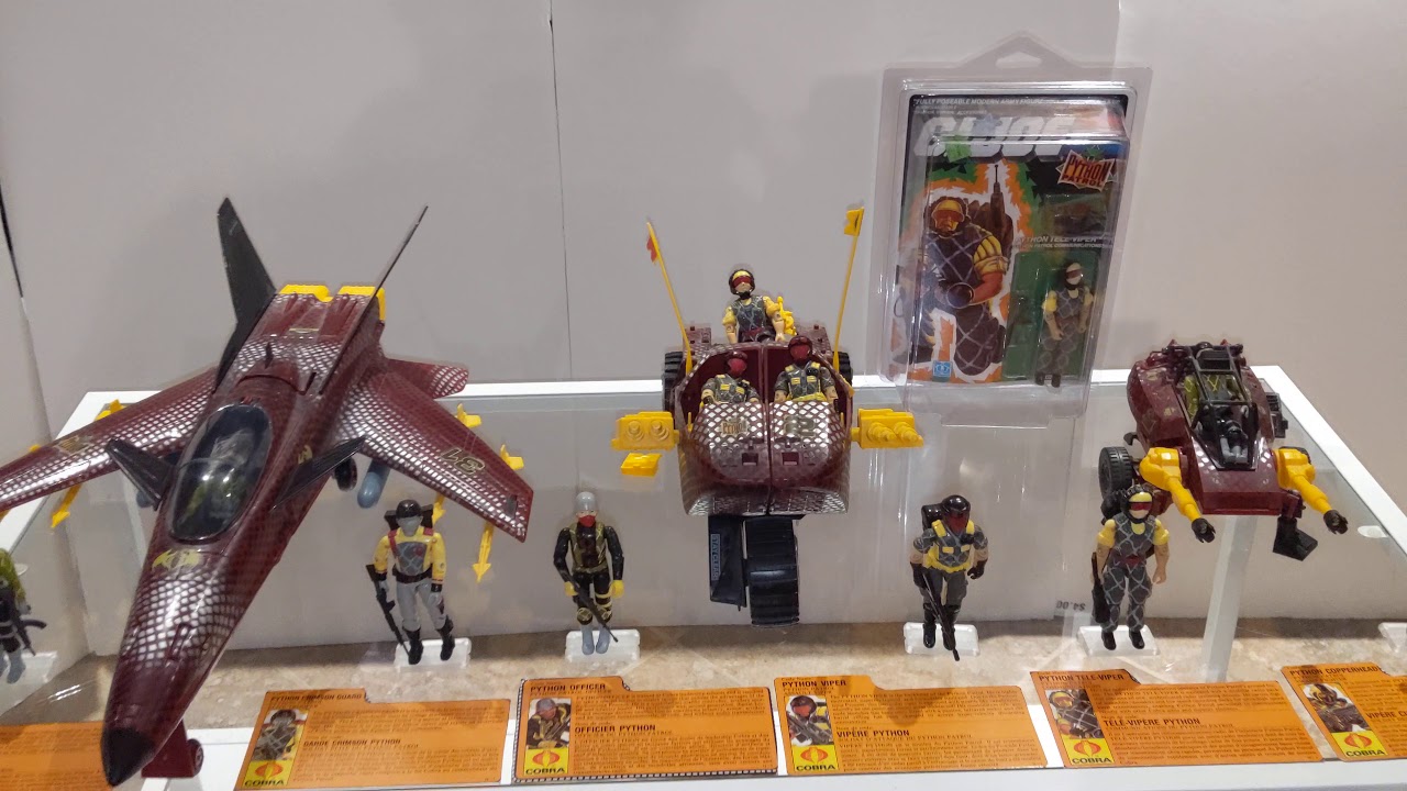 1989 Vintage gi joe Python Patrol