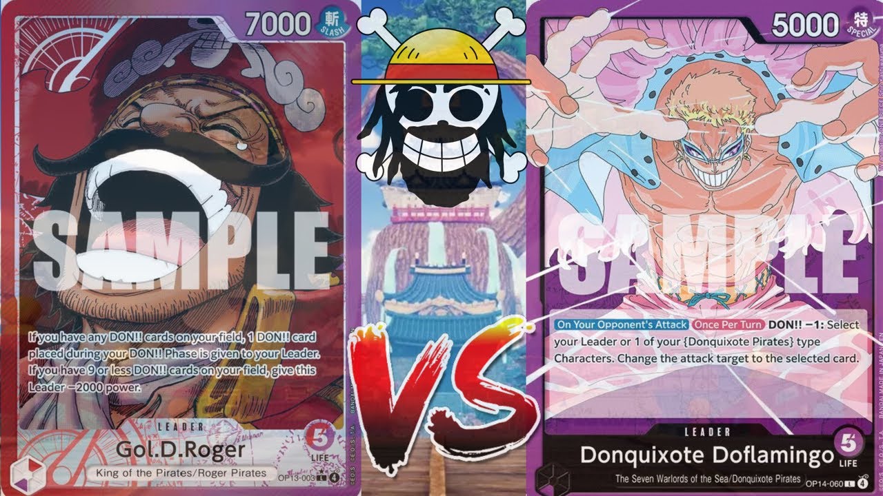 One Piece TCG [OP14] Gol D. Roger (MagicManMoss) Vs Donquixote Doflamingo (BigRyanInDaHouse)