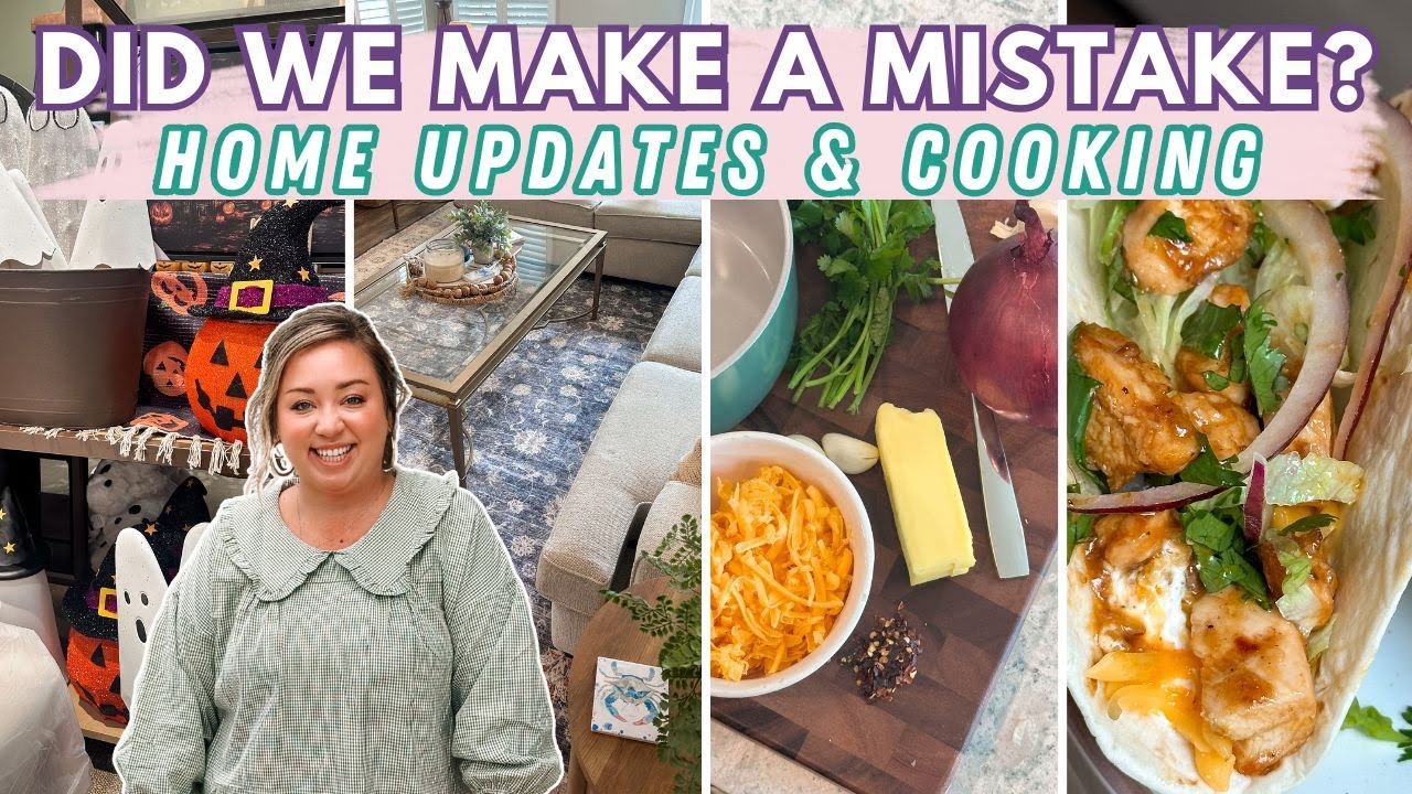 HOME PROJECTS, COOKING, AND SHOPPING | EASY LUNCH RECIPE | SPEND THE DAY WITH US