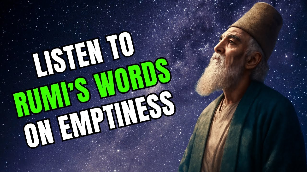 Why Rumi Says You Must Empty Yourself to Be Truly Free