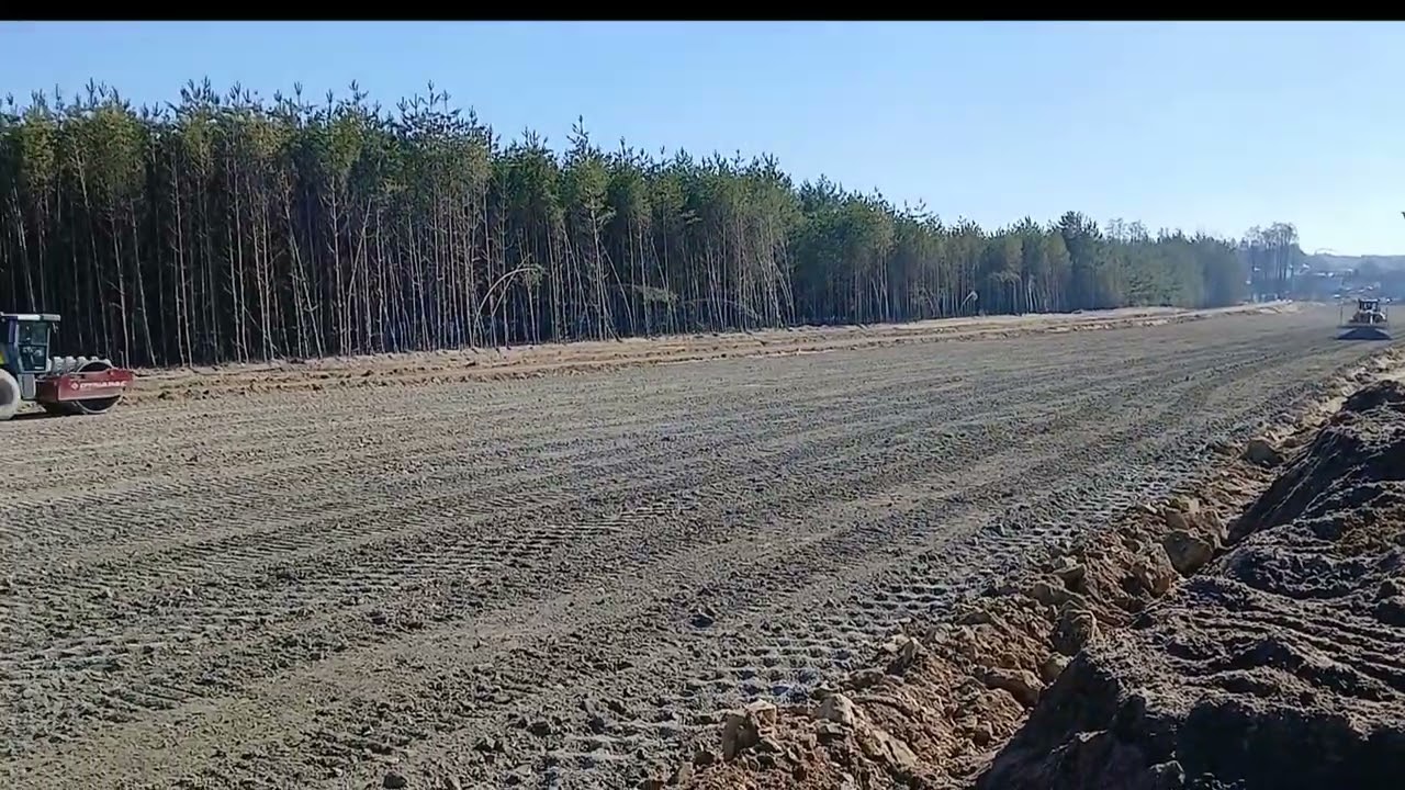 Stabilizacja podłoża na S17 w km 2+100