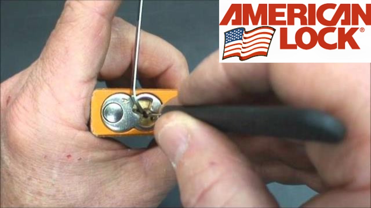 (19) How to Open American Series 1205 w/Spools & Serrated Pins