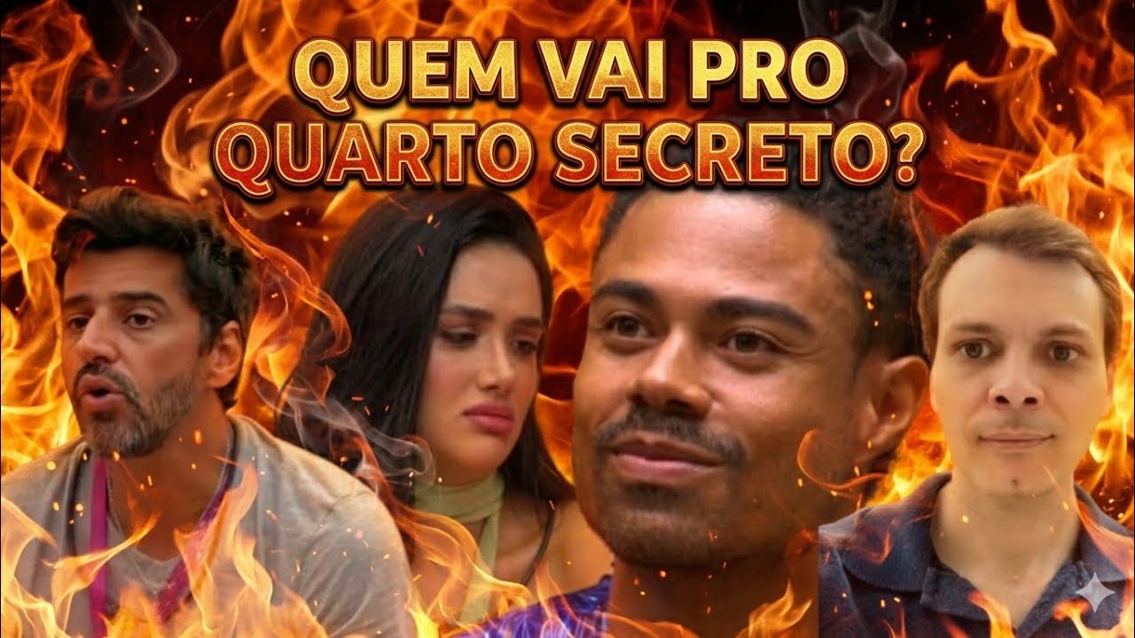 Cartas revelam quem vai vai para o QUARTO SECRETO no PAREDÃO FALSO no BBB 26