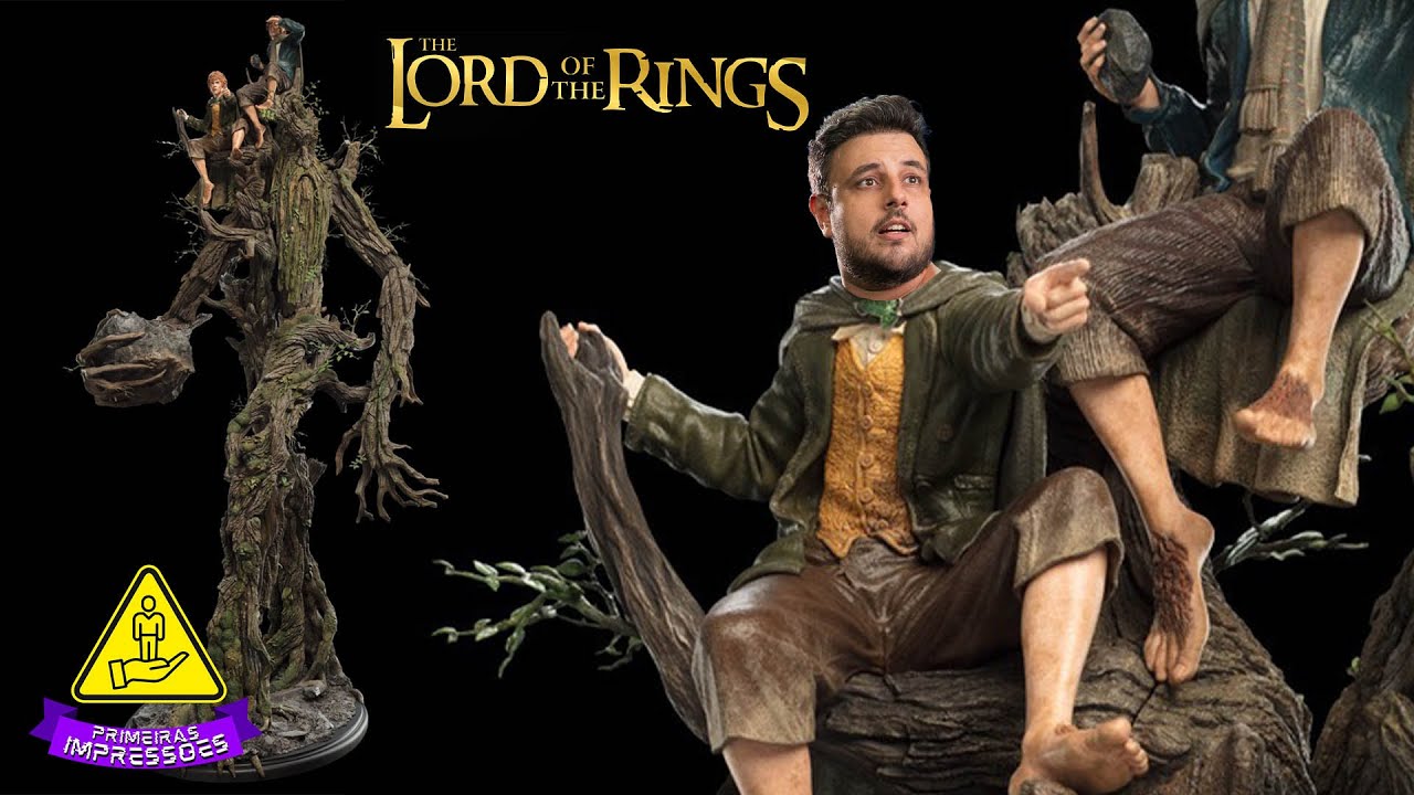 Barbárvores do Senhor dos Anéis - IMPRESSÃO 3D (Resinas Quanton 3D)