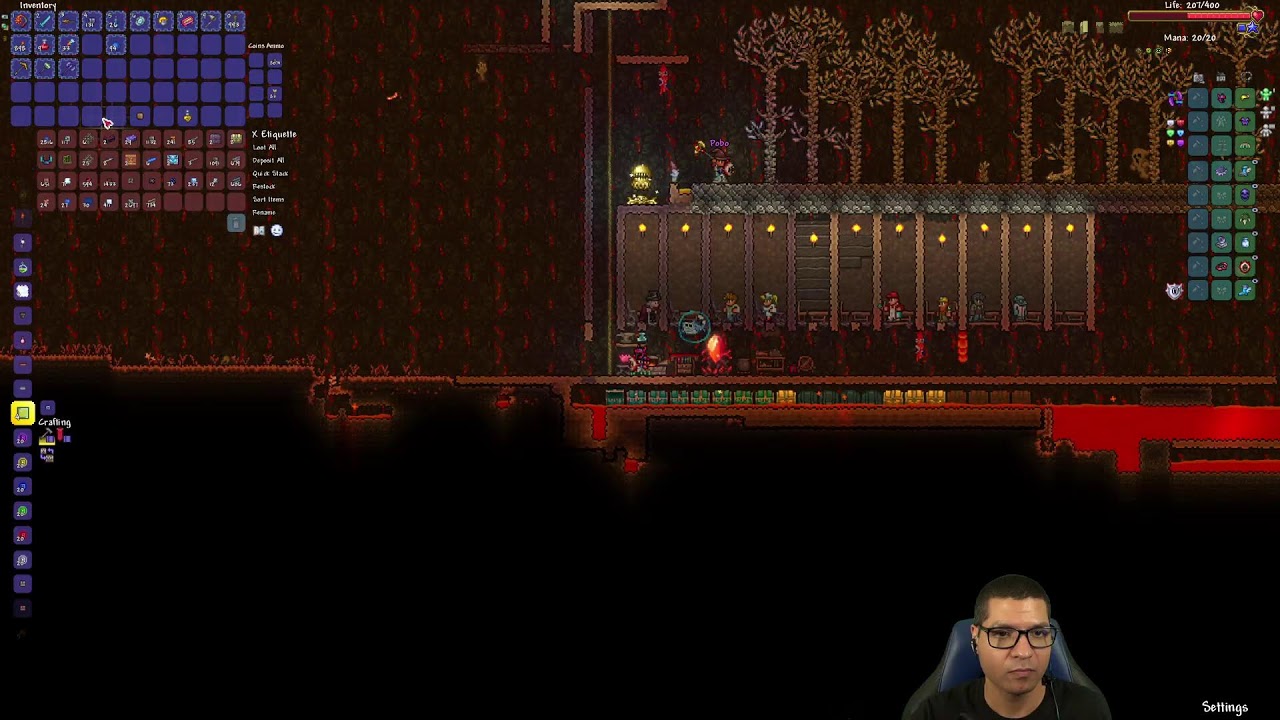 Terraria - 1.4.5, Zenith Seed, Master Mode with @mopioid  day 2