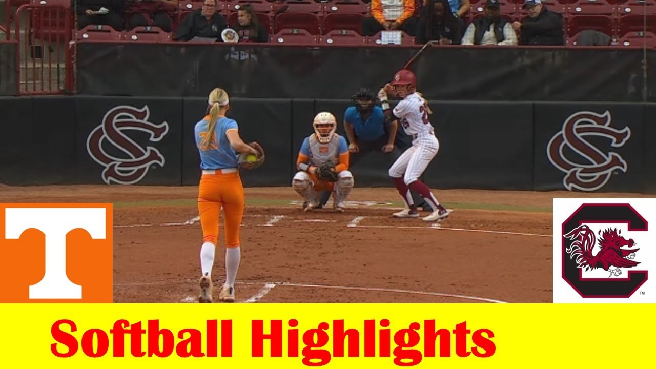 #7 Tennessee vs #25 South Carolina Softball Game 3 Highlights, March 25 2024
