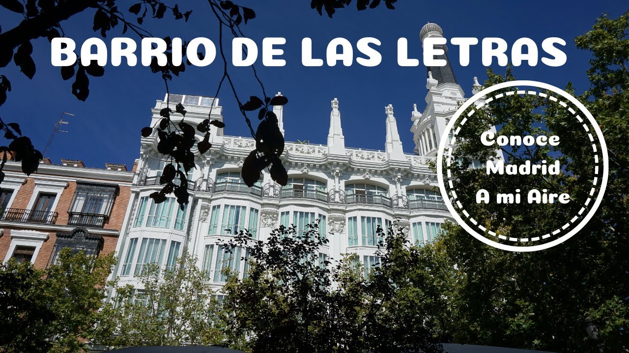 BARRIO DE LAS LETRAS: Conoce Madrid A mi Aire