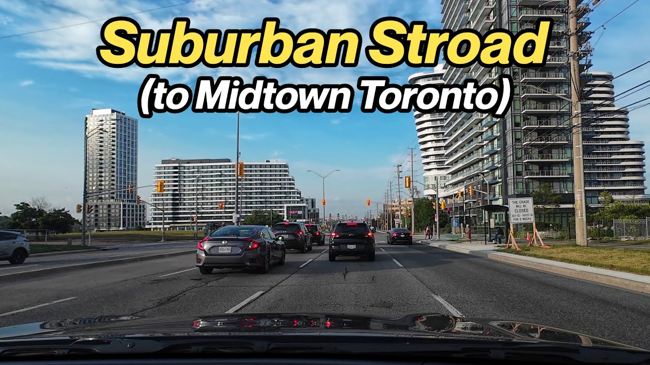 Driving Eglinton From Mississauga to Midtown | Toronto Drive (July 2025)