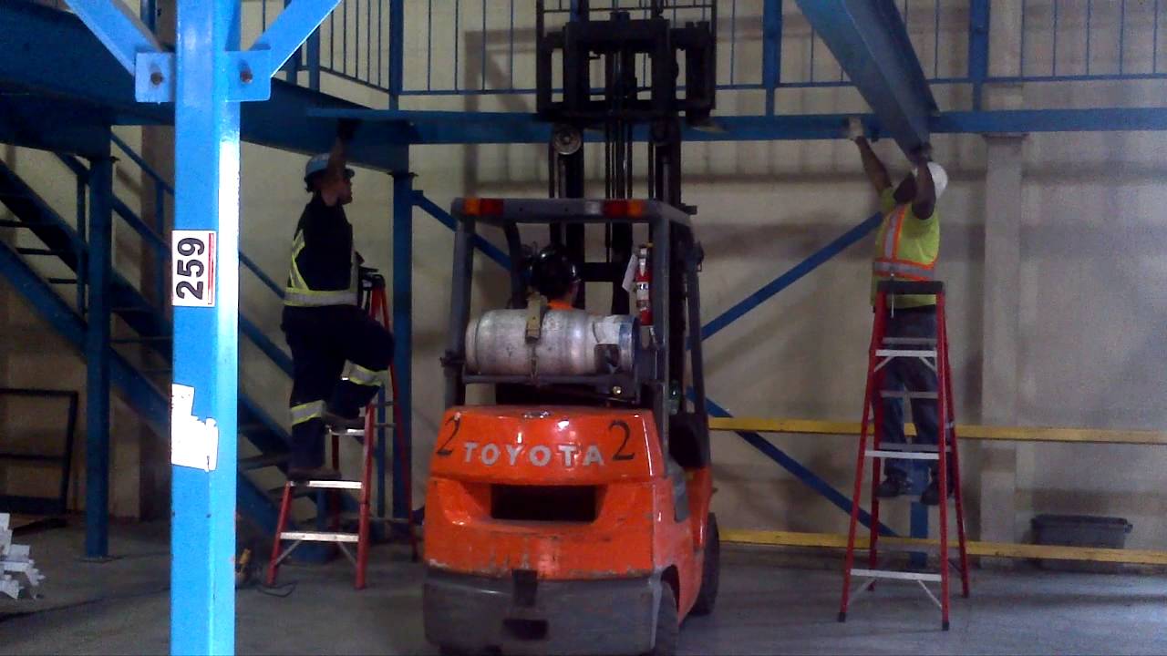 mezzanine platform dismantle