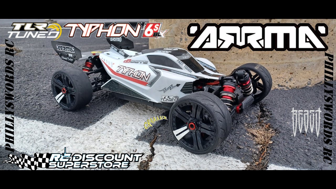 Arrma Typhon TLR  Limitless 6s Speed Test