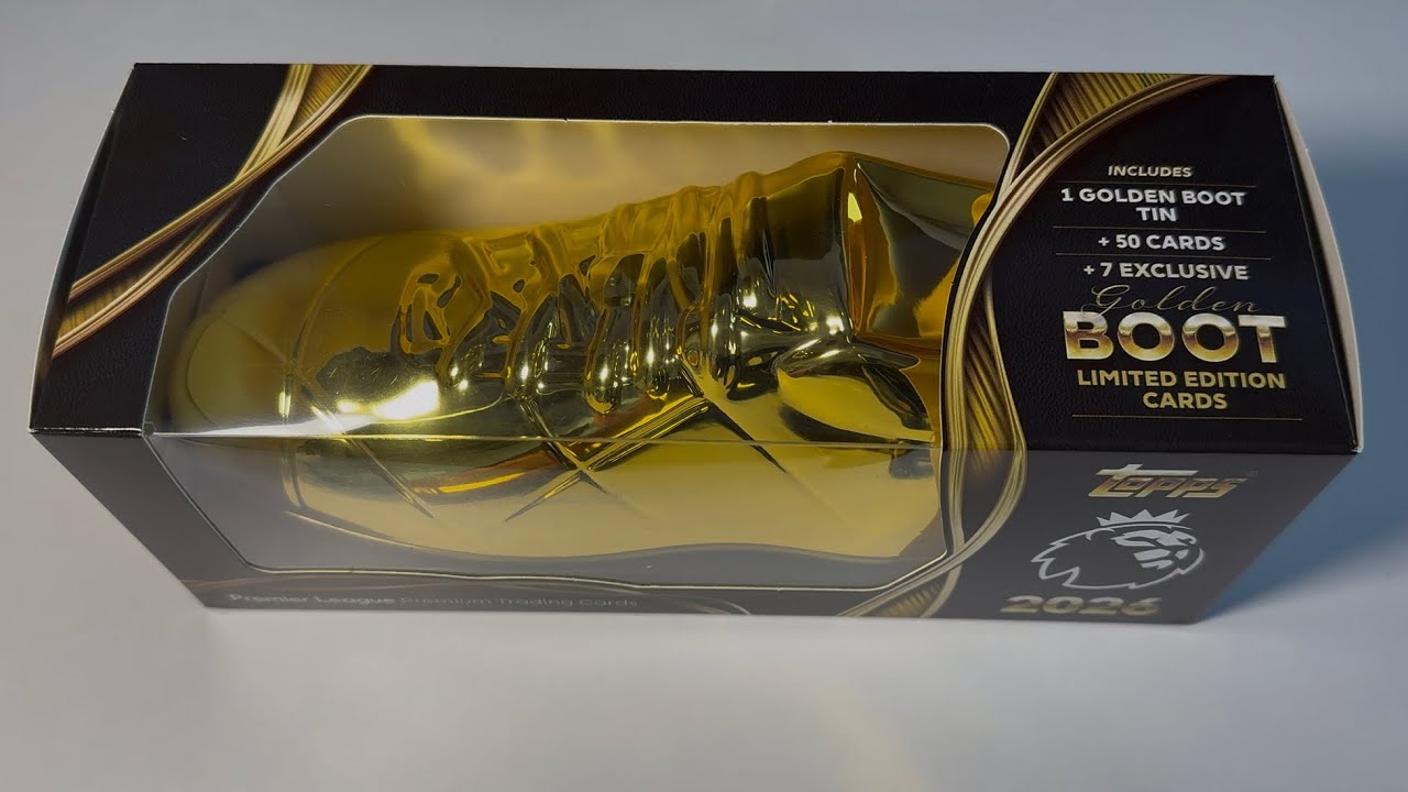 TOPPS GOLDEN BOOT PREMIER LEAGUE 2025/26! NOWA KARTA NUMEROWANA DO KOLEKCJI!