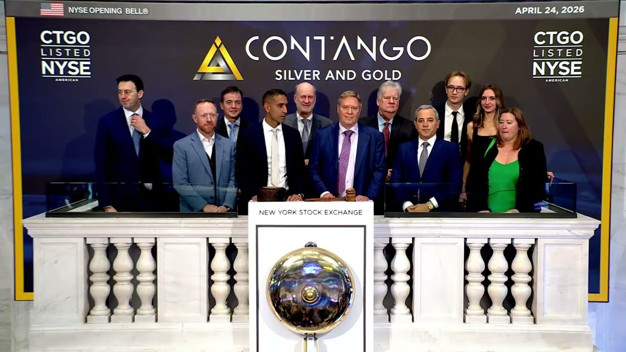 Contango Silver & Gold (NYSE American: CTGO) Rings The Opening Bell&reg;