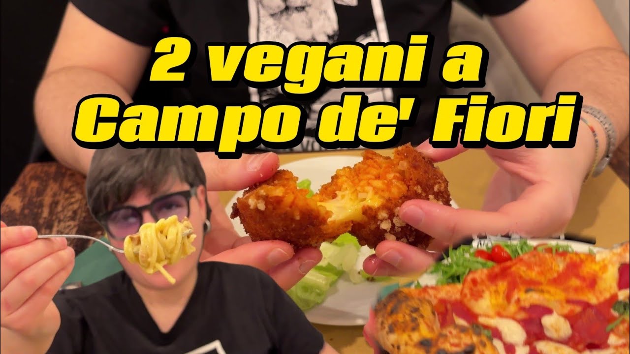 PROVO LA CARBONARA VEGANA A CAMPO DE' FIORI | COATTA VEGANA