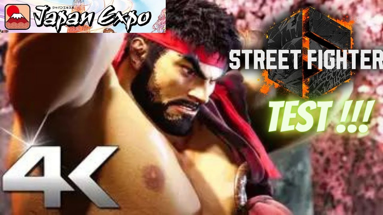 JE DÉCOUVRE STREET FIGHTER 6 A LA JAPAN EXPO 2022 !.