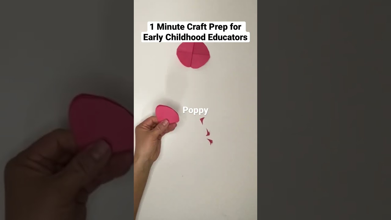 A very simple way to create poppies❤️ #poppy #remembranceday Music: Last SummerMusician: @iksonmusic