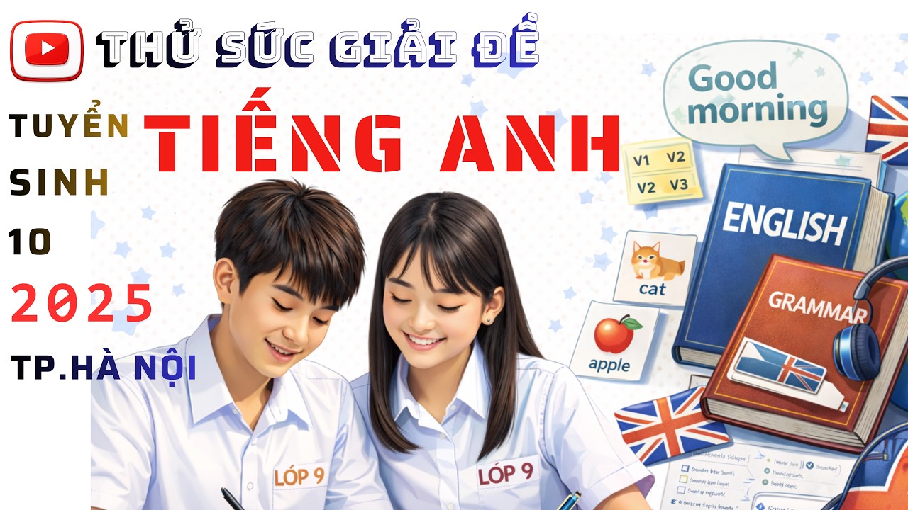 DE THI TUYEN SINH 10 MON TIENG ANH NAM 2025 TP. HÀ NỘI