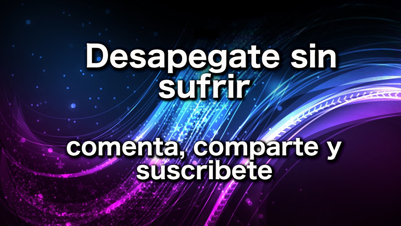 Desapegate sin sufrir