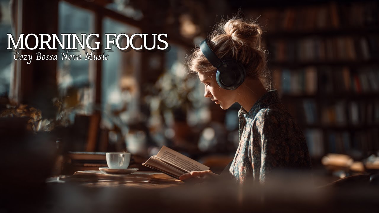 [Playlist]Morning Focus ☕ Soft Female Vocal Jazz for Deep Work & Study | Cozy Bossa Nova Music