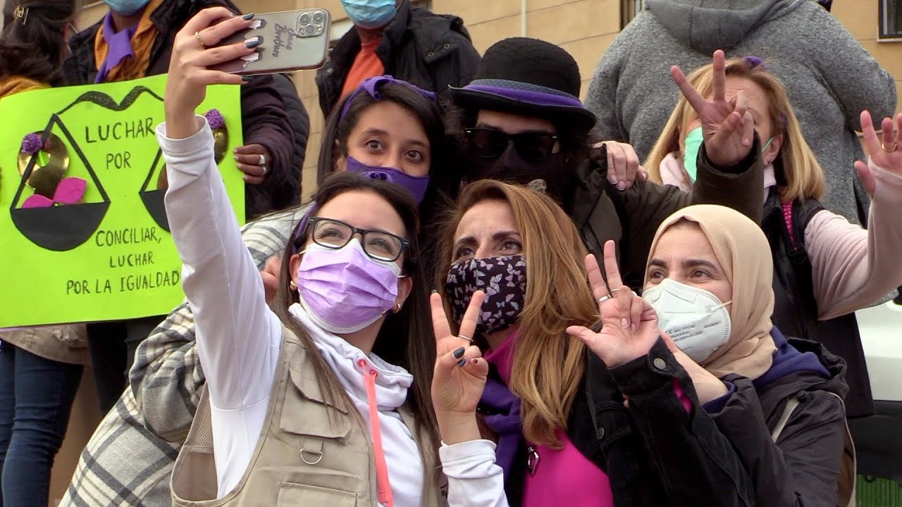 Arranca la marcha feminista en Melilla