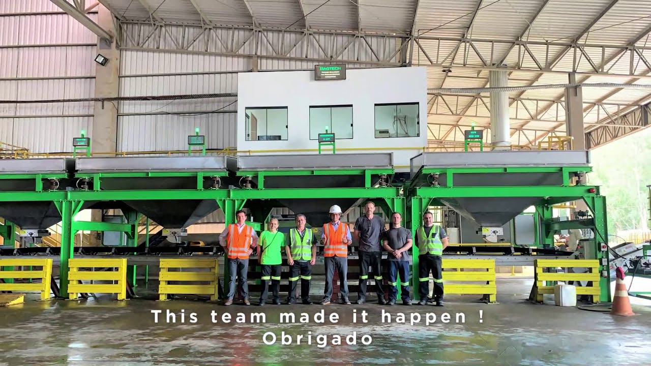Bagtech l First Blending Plant in Brazil - Misturadora de fertilizante no Brasil