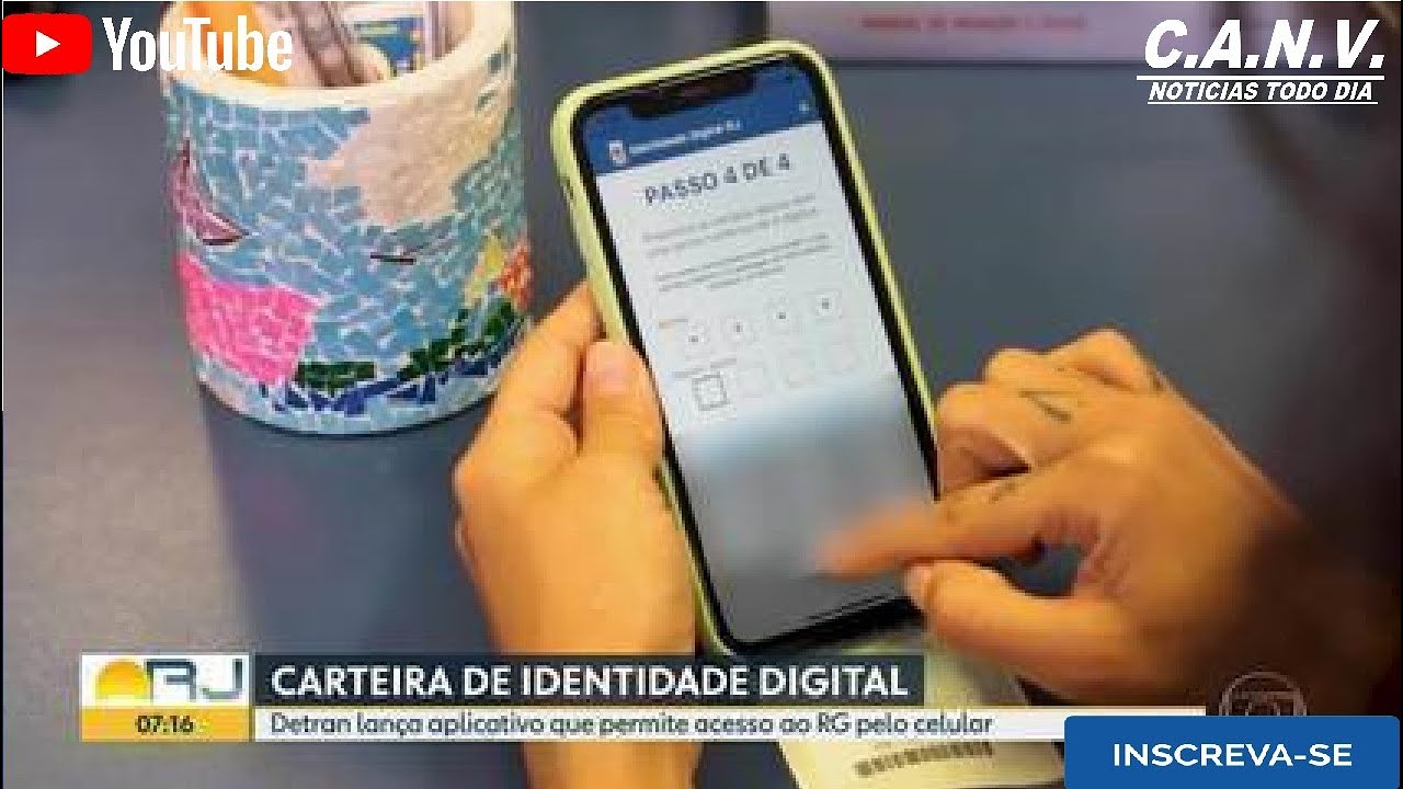 Detran RJ lança carteira de identidade digital; veja como emitir a sua