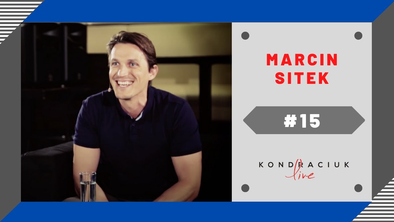 Aktor MARCIN SITEK One Man Show Król Dopalaczy Jezus Kryzys Stand up Comedy KonLive!#15